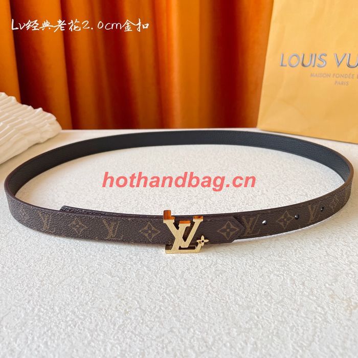 Louis Vuitton Belt 20MM LVB00059 Louis Vuitton Belt 20MM LVB00059